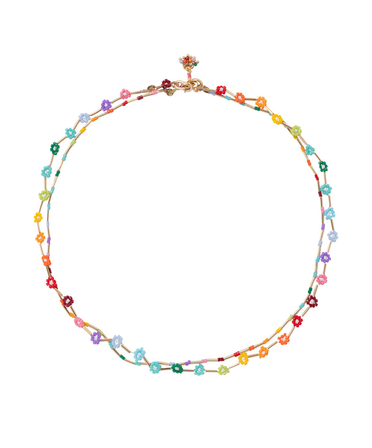 Boho Dainty Beads Flower Choker Necklace| Alibaba.com